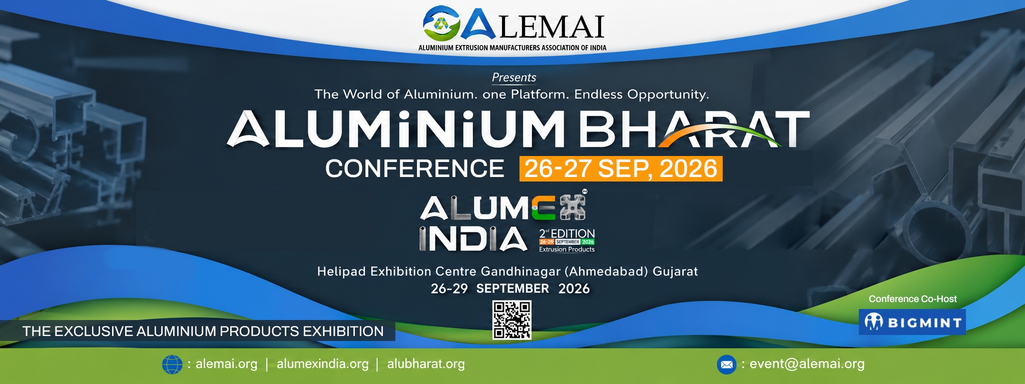 Aluminium Bharat Banner